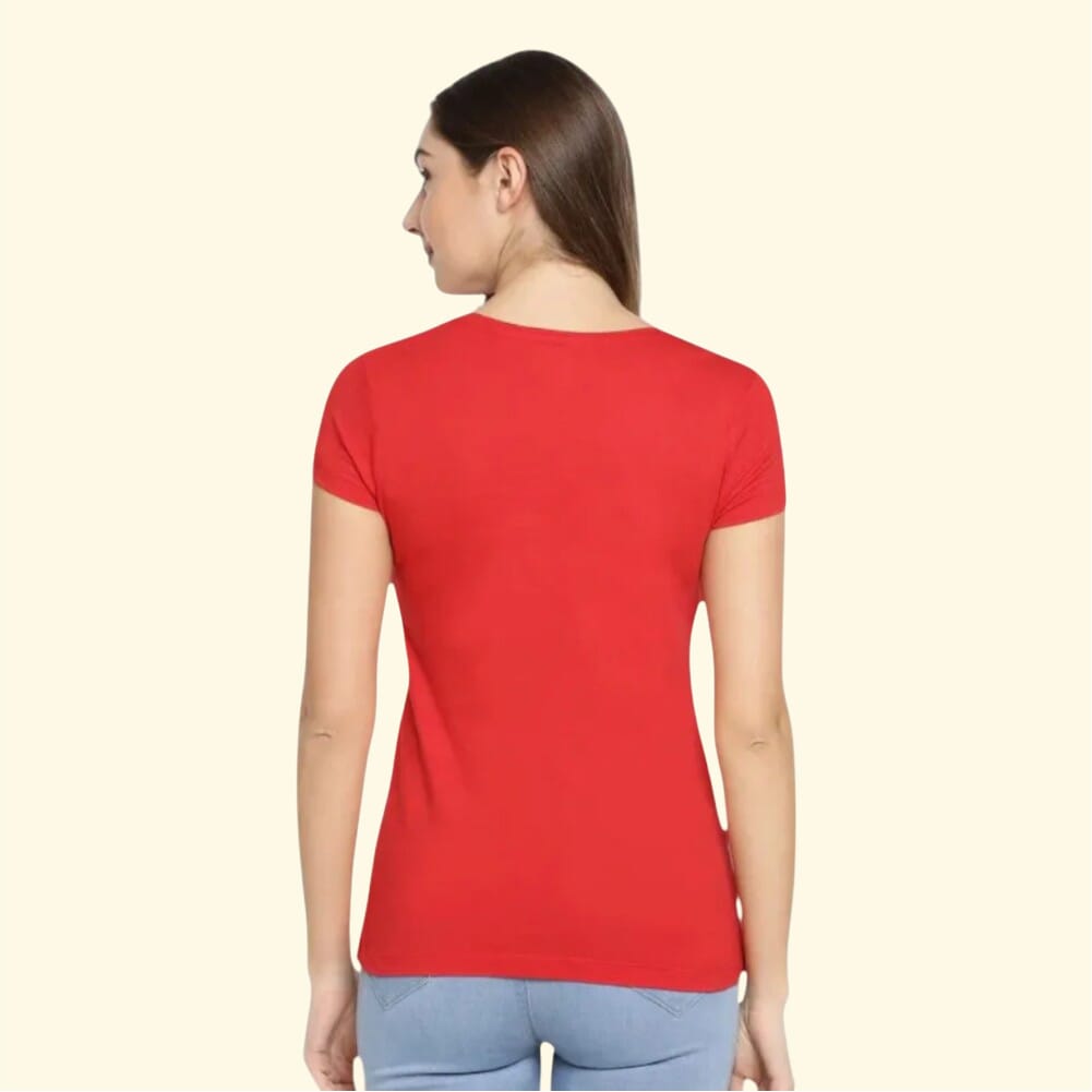 Grey's And Blues Easy T-shirt women's-Red